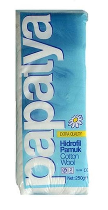 PAPATYA HİDROFİL PAMUK 250 GR