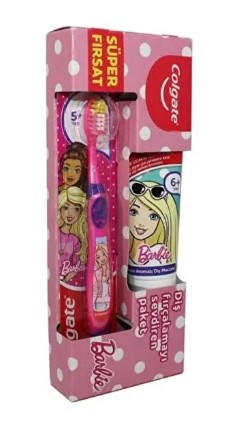 COLGATE ÇOCUK DİŞ MACUNU 75 ML + DİŞ FIRÇASI BARBİE