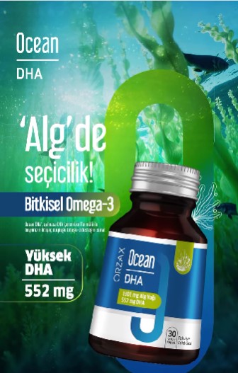 OCEAN DHA ALG YAĞI 1301 MG DHA 552 MG 30 KAPSÜL