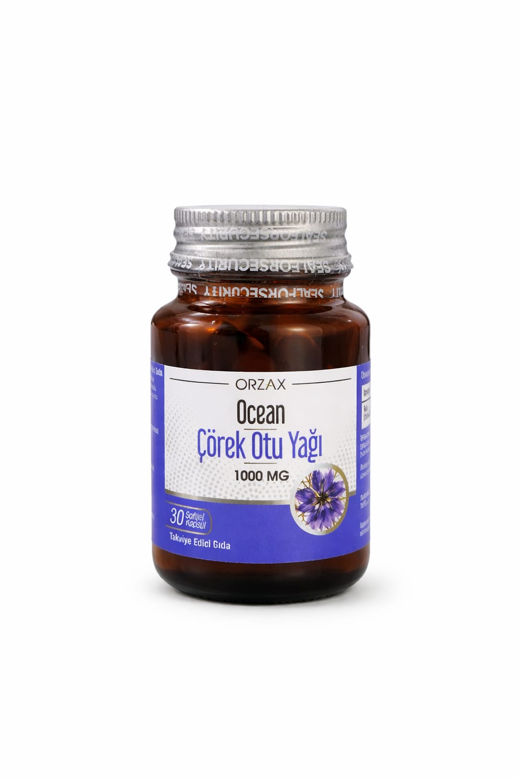 OCEAN ÇÖREK OTU YAĞI 1000 MG 30 KAPSÜL KUTUSUZ