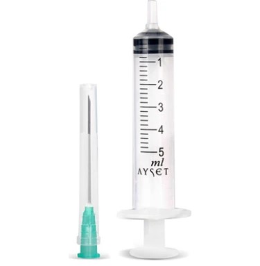 AYSET ENJEKTÖR 5 CC YEŞİL 225 Lİ PAKET