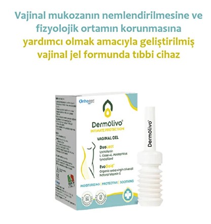 DERMOLİVO VAGİNAL GEL 3 ML 5'Lİ