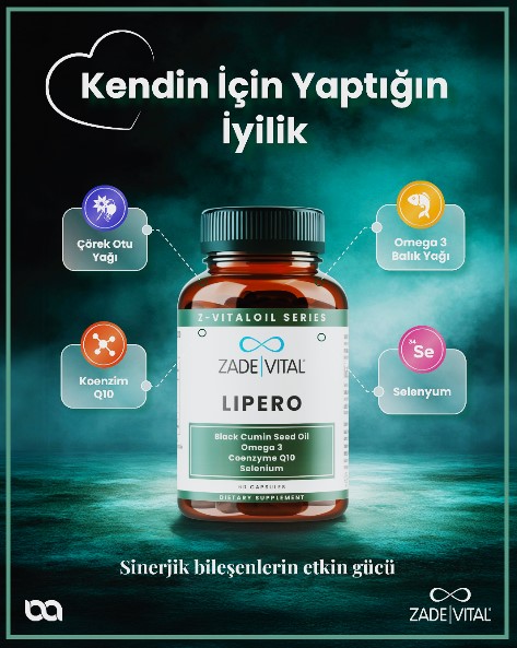 ZADE VİTAL LİPERO 60 KAPSÜL