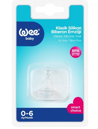WEE BABY BİBERON EMZİĞİ DAMAKLI NO : 1 KOD: 875