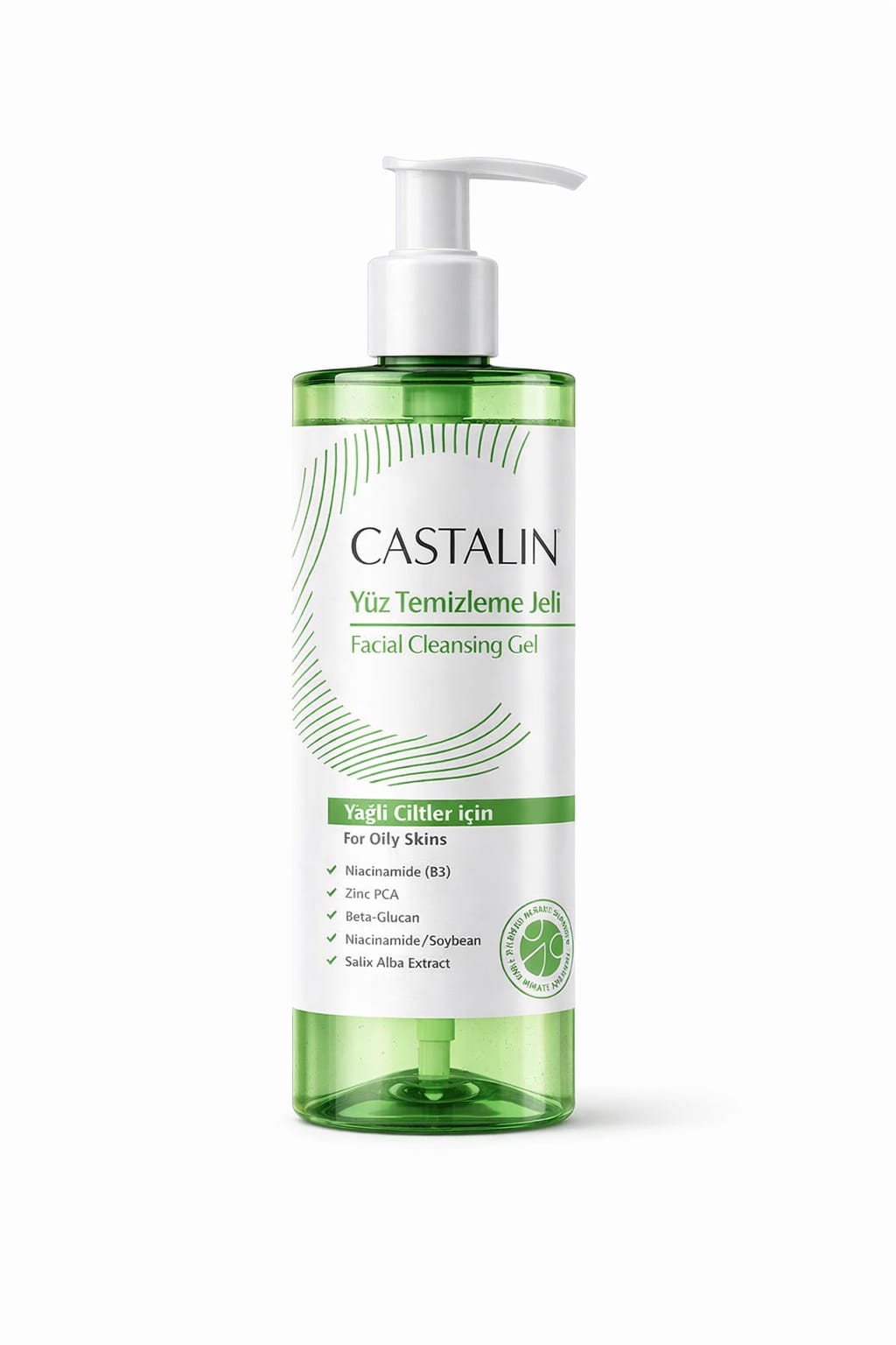 CASTALİN YÜZ TEMİZLEME JELİ ( YAĞLI CİLTLER İÇİN )