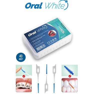 ORAL WHİTE CLEANİNG PRO SOFT ARAYÜZ FIRÇASI 40 ADET