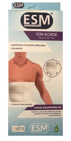 ESM YÜN KORSE GİYMELİ NO : 4 X LARGE