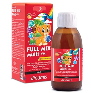DİNAMİS FULL MİX MULTİ VM 150 ML İŞTAH AÇICI ŞURUP