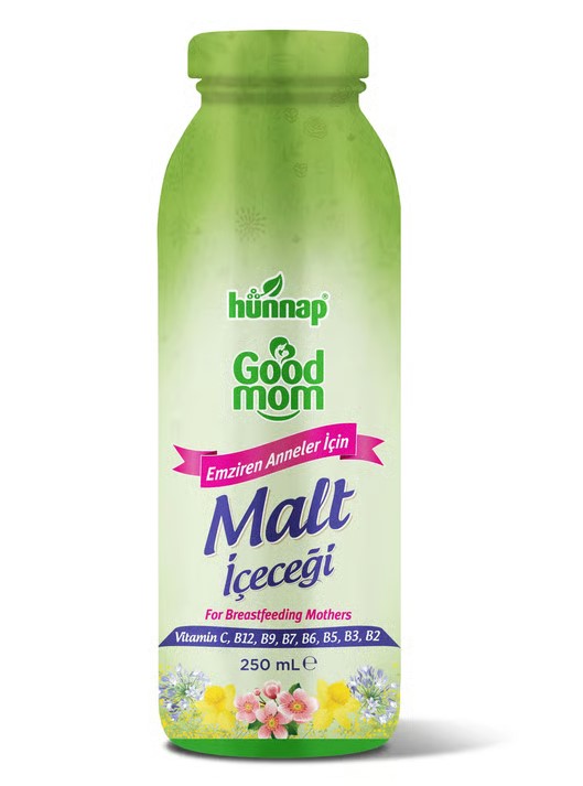 HÜNNAP GOOD MOM MALTLİ EMZİREN ANNELER İÇİN İÇECEK HURMALİ 250ML ANNE SÜTÜ ARTIRICI