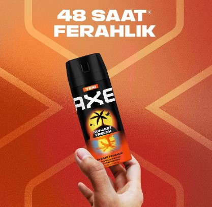 AXE SUNSET FRESH ERKEK DEODORANT 150 ML