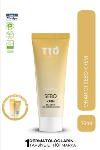 TTO THERMAL SEBO KREM - KURU VE KAŞINTILI CİLTLER İÇİN YATIŞTIRICI 70 ML