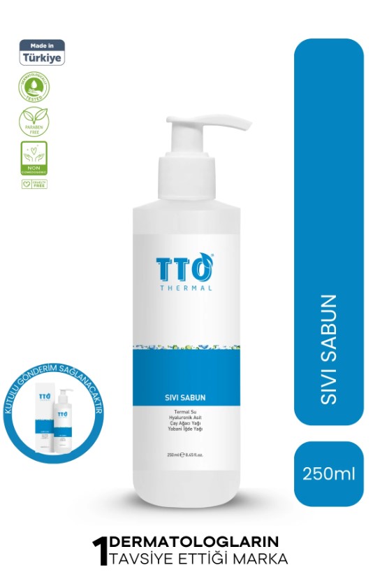 TTO THERMAL SIVI SABUN 250 ML EGZAMALI, MANTARLI VE ATOPİK CİLTLER İÇİN